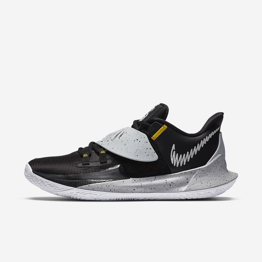 Chaussure De Basket Nike Kyrie Low 3 (Team) Noir 0638-295 Black/Wolf Grey/Metallic Silver Femme | CDJ-79641495